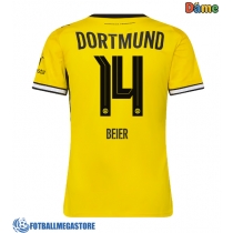 Fotballdrakt Dame Borussia Dortmund Maximilian Beier #14 Hjemmedrakt 2026-27 Kortermet